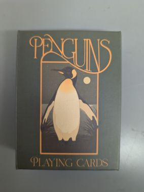 PENGUINS. Playing Cards by Jacob Zamore and Sarah Gustavsson